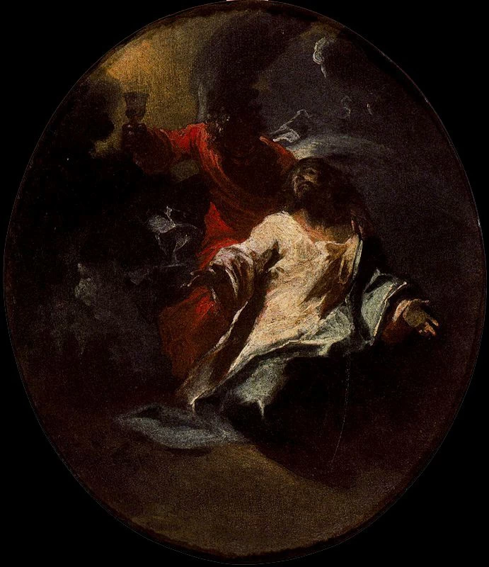 L'agonia di Cristo sul monte degli ulivi - Uffizi, Firenze